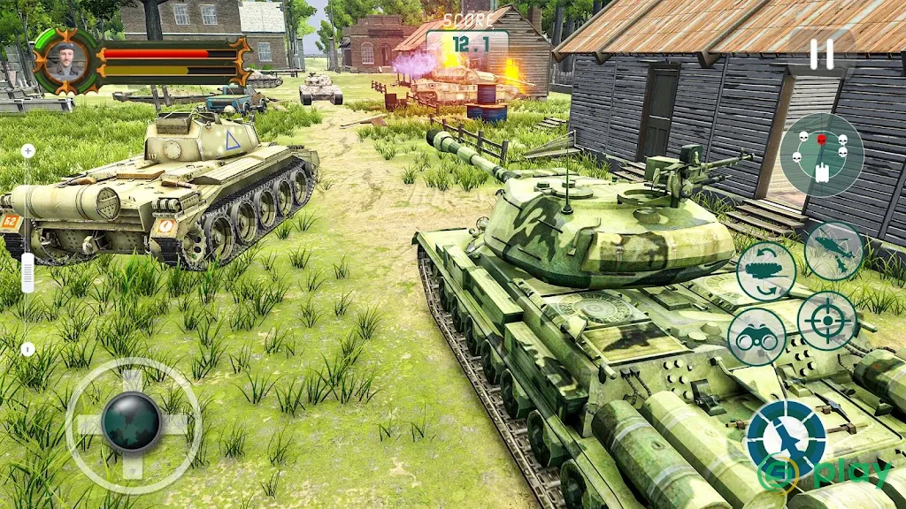 бесплатные военные игры танк: боевые машины боевые — скриншот 5