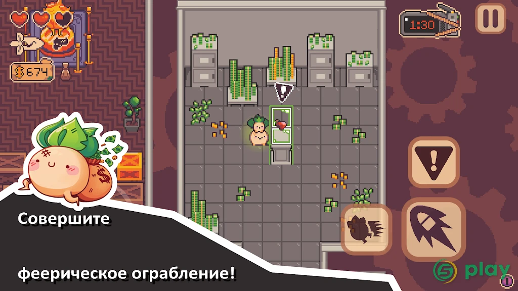 Turnip Boy Robs a Bank — скриншот 1