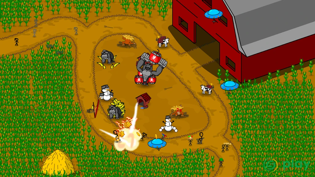 Shopping Cart Defense — скриншот 1