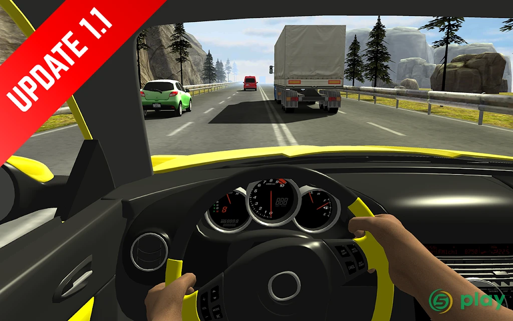 Racing in Car 2021 — скриншот 2