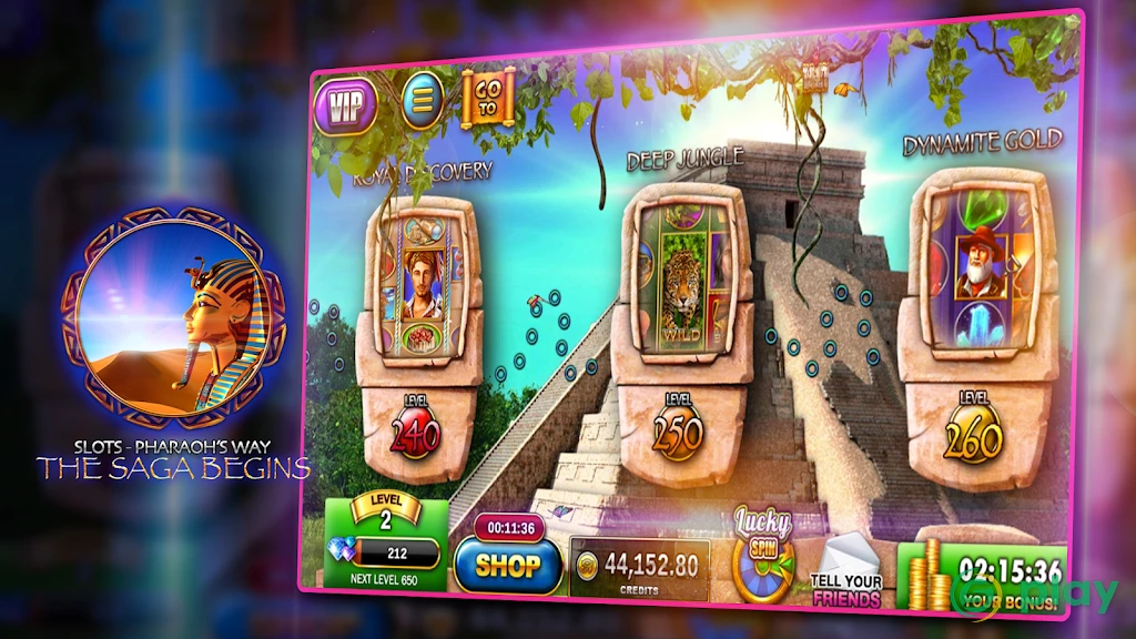 Slots Pharaoh's Way - Slot Machine & Casino Games — скриншот 1