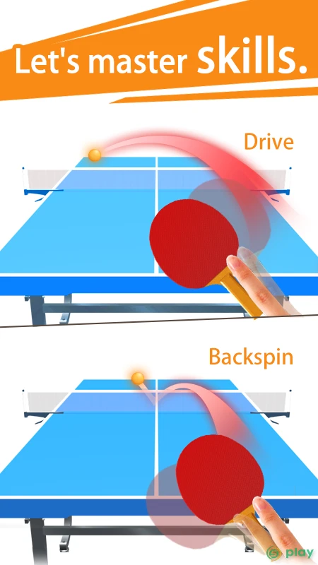 Table Tennis 3D Virtual World Tour Ping Pong Pro — скриншот 3