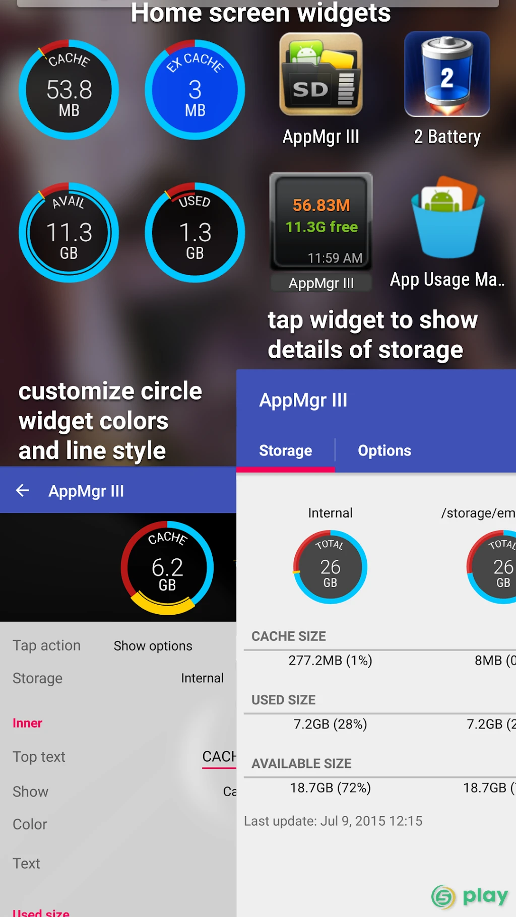 AppMgr Pro III (App 2 SD) — скриншот 8