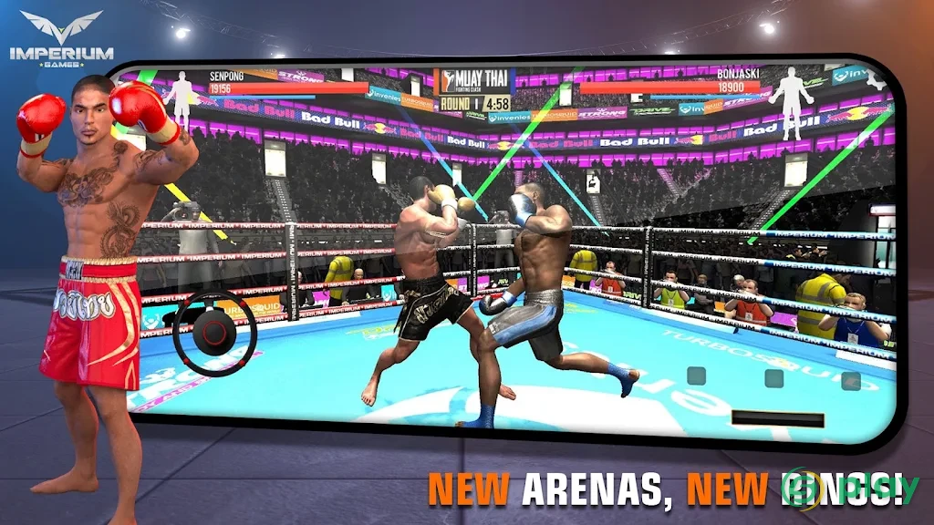 Muay Thai 2 - Fighting Clash — скриншот 2