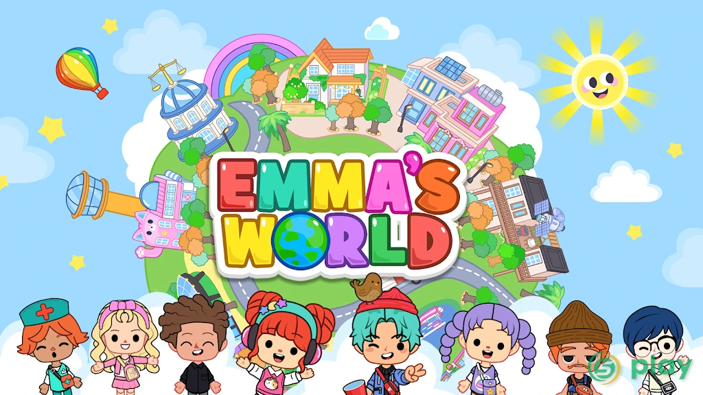 Emma's World - Town & Family — скриншот 1