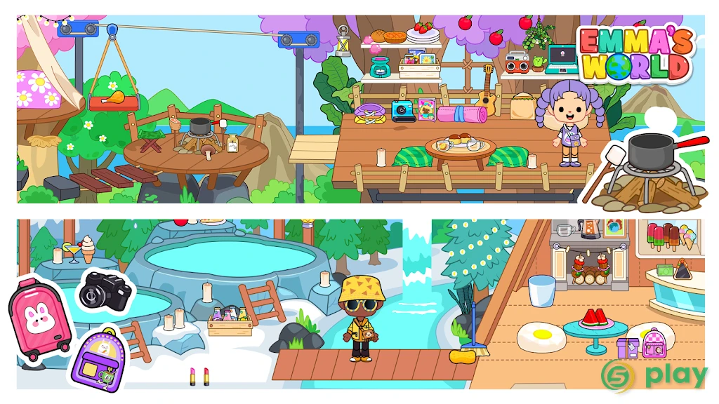 Emma's World - Town & Family — скриншот 4