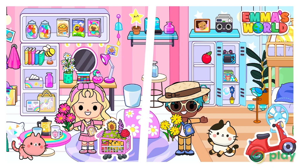 Emma's World - Town & Family — скриншот 5