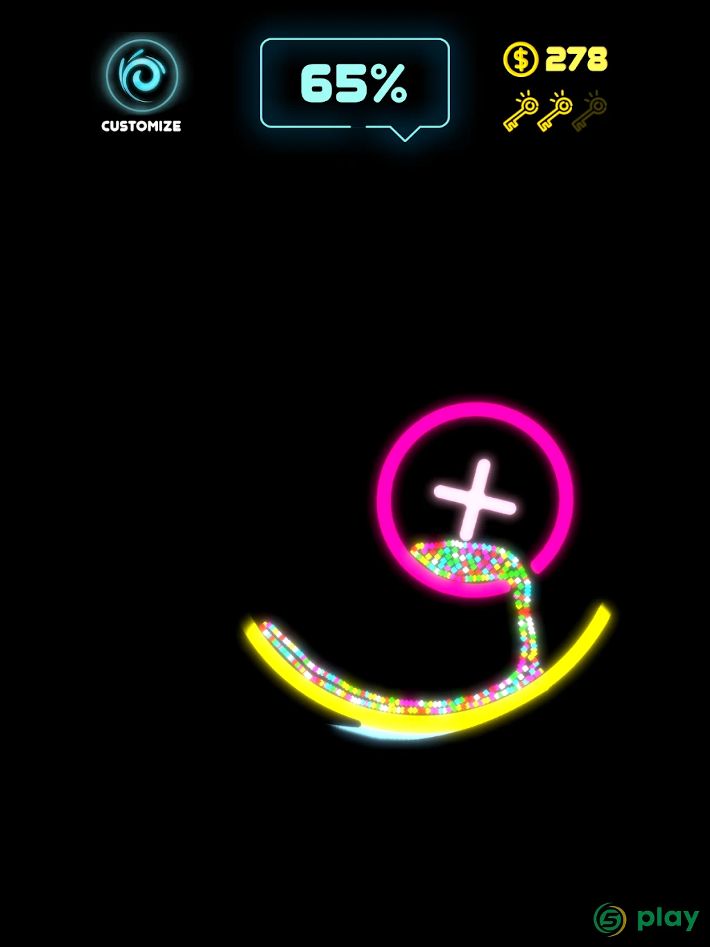 Neon Splash — скриншот 6