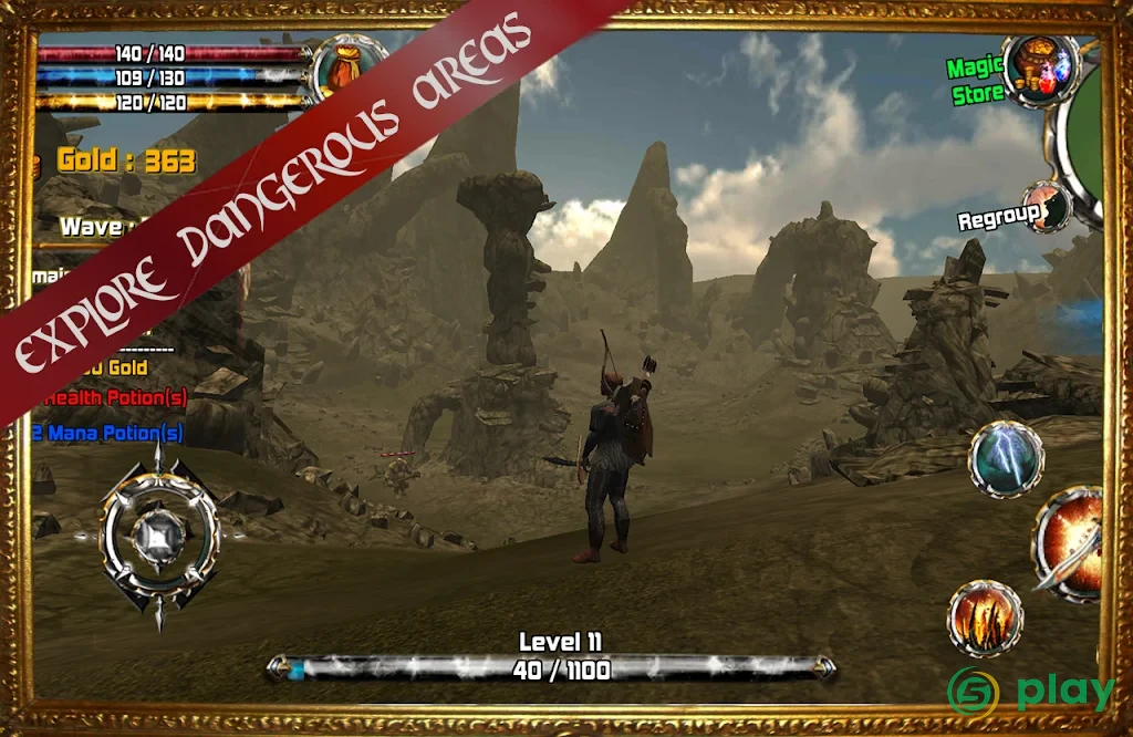 Kingdom Quest Crimson Warden 3D RPG — скриншот 7