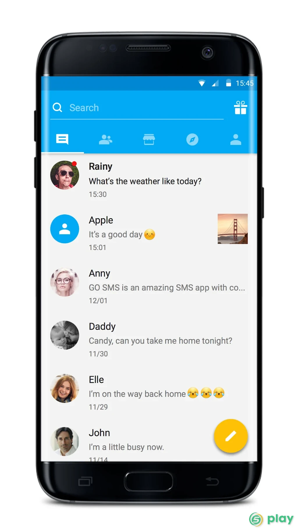 GO SMS Pro — скриншот 3