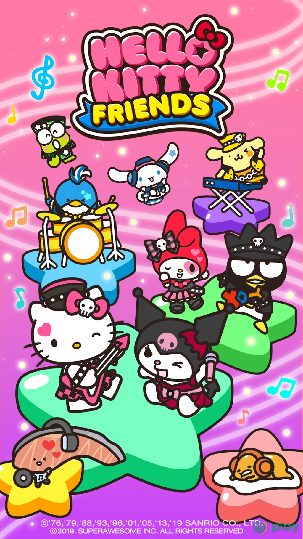Hello Kitty Friends - Tap & Pop, Adorable Puzzles — скриншот 5