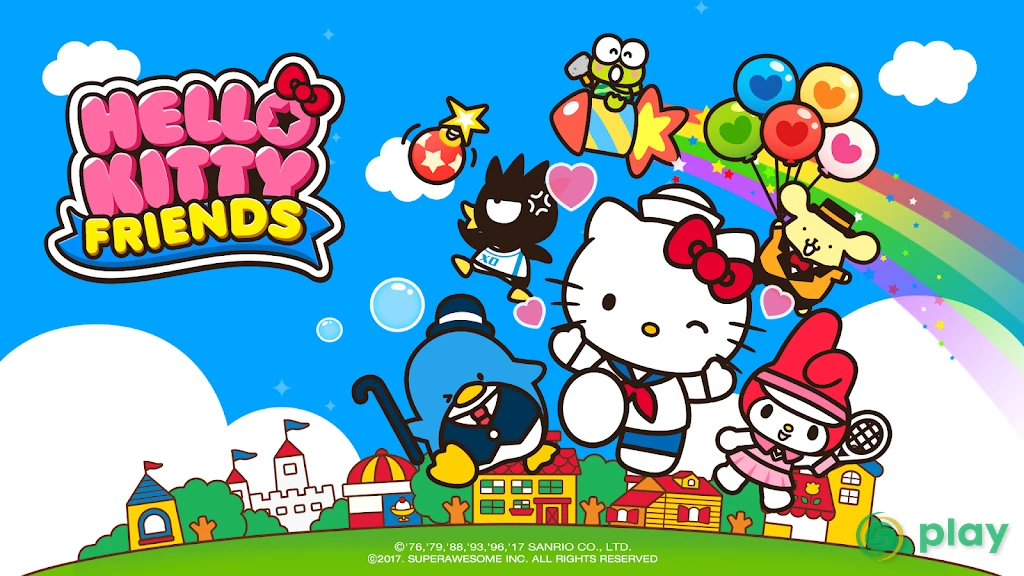 Hello Kitty Friends - Tap & Pop, Adorable Puzzles — скриншот 6
