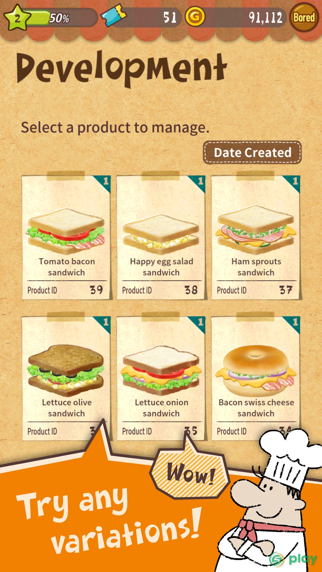 Happy Sandwich Cafe — скриншот 3