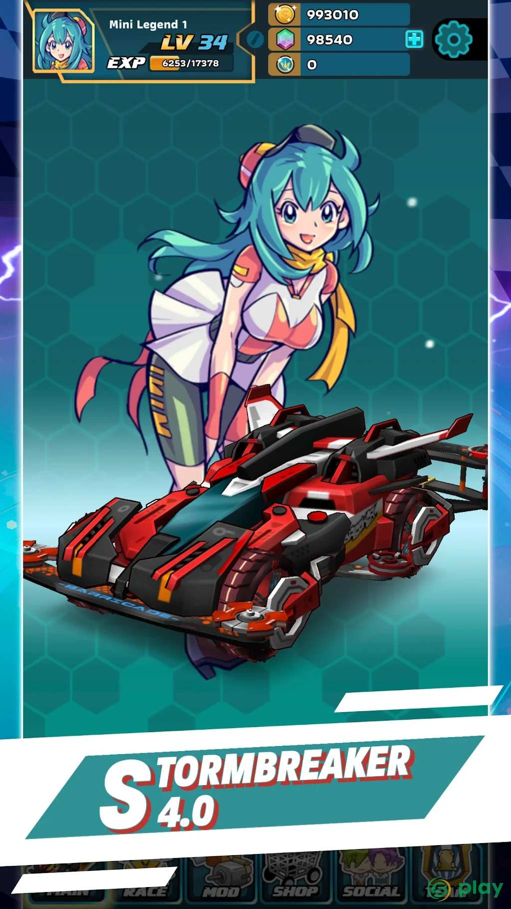 Mini Legend - Mini 4WD Simulation Racing Game! — скриншот 3