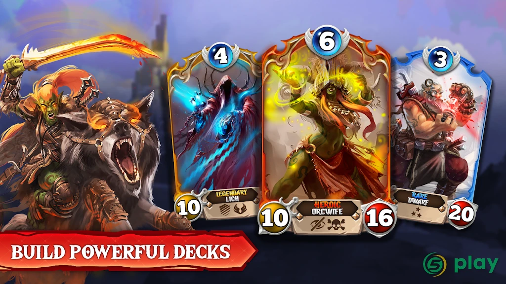 Shadow Deck: Heroes Card Battle games кки — скриншот 2