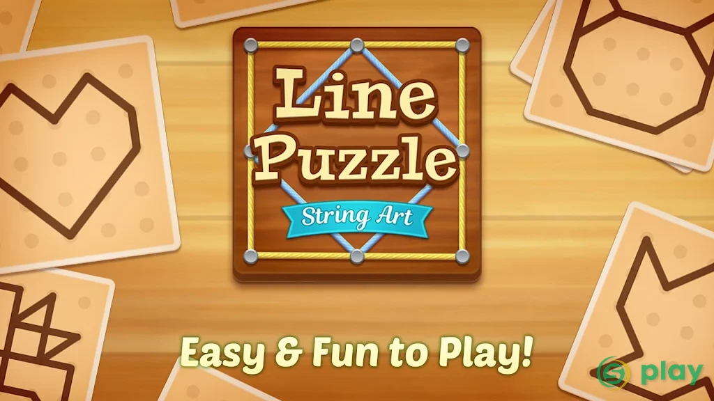 Line Puzzle: String Art — скриншот 1