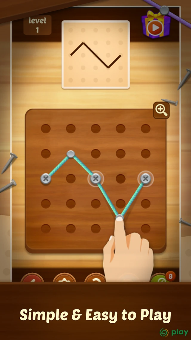 Line Puzzle: String Art — скриншот 5