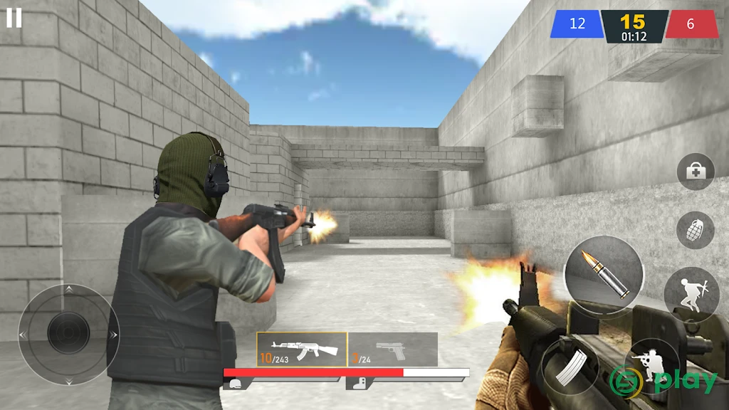 Борьба терроризма стрельба FPS — скриншот 4