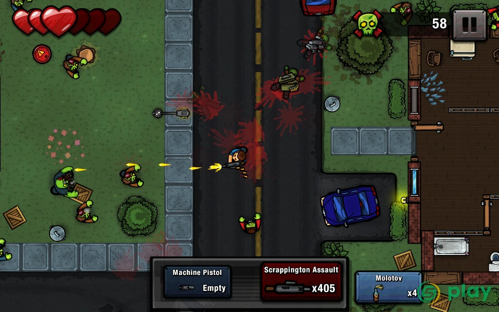 Zombie Scrapper — скриншот 1
