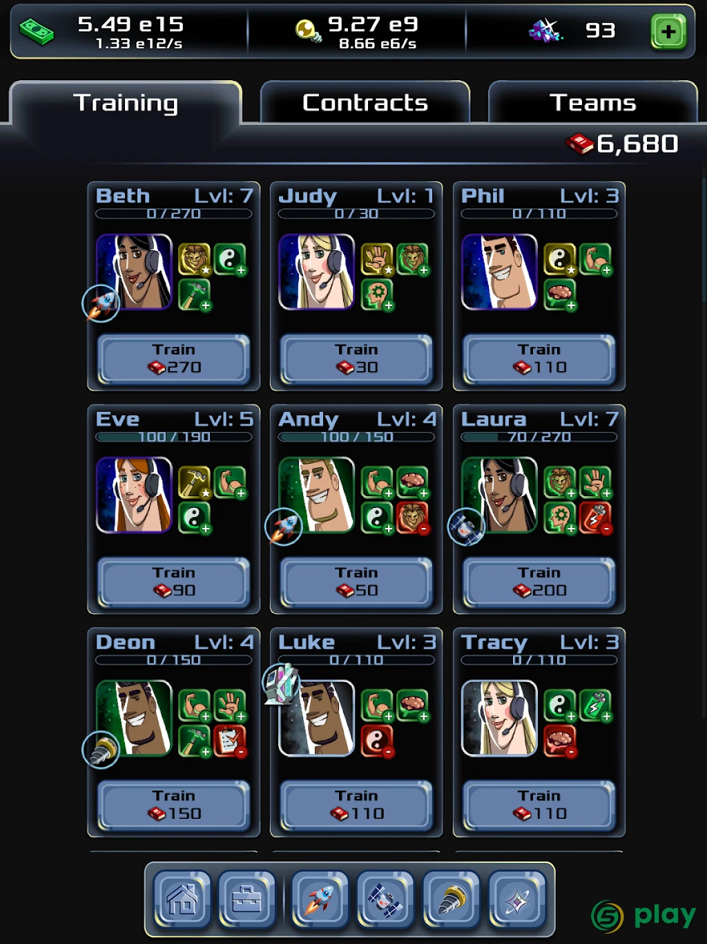 Ленивый магнат: космическая компания — скриншот 12
