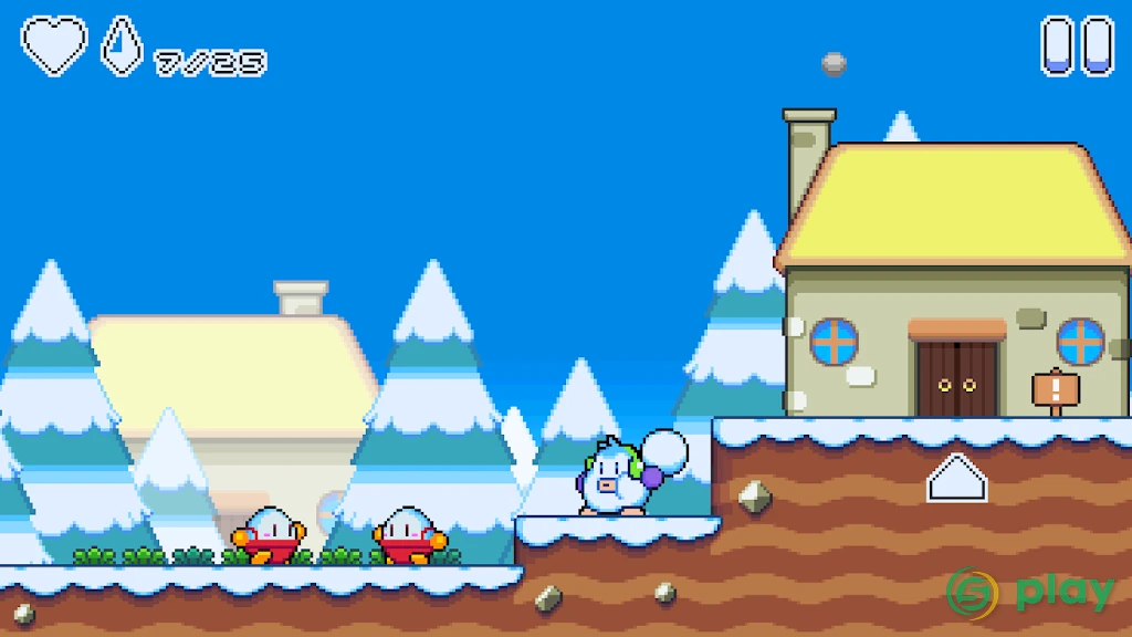 Snow Kids: Snow Game Arcade! — скриншот 1
