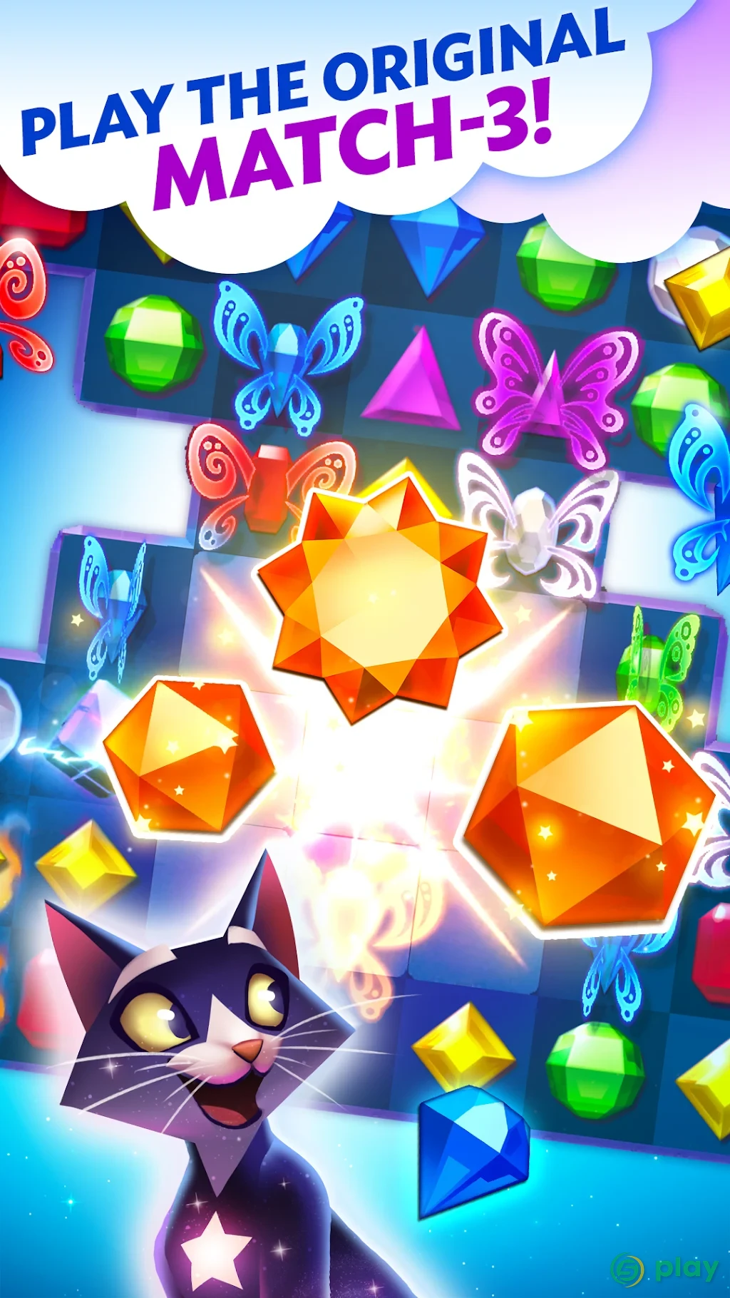 Bejeweled Stars: Free Match 3 — скриншот 1