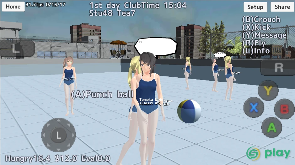 School Girls Simulator — скриншот 12