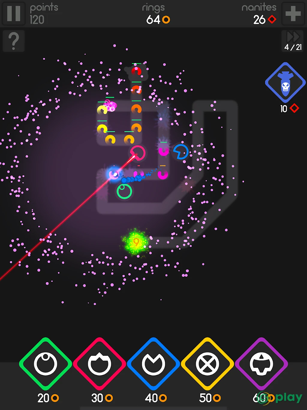 Color Defense - Tower Defense TD — скриншот 7