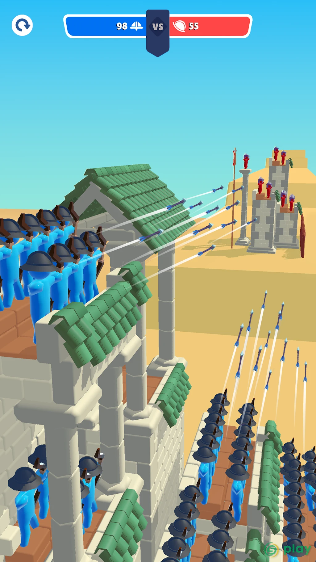 Archery bastions: Захват замка — скриншот 1