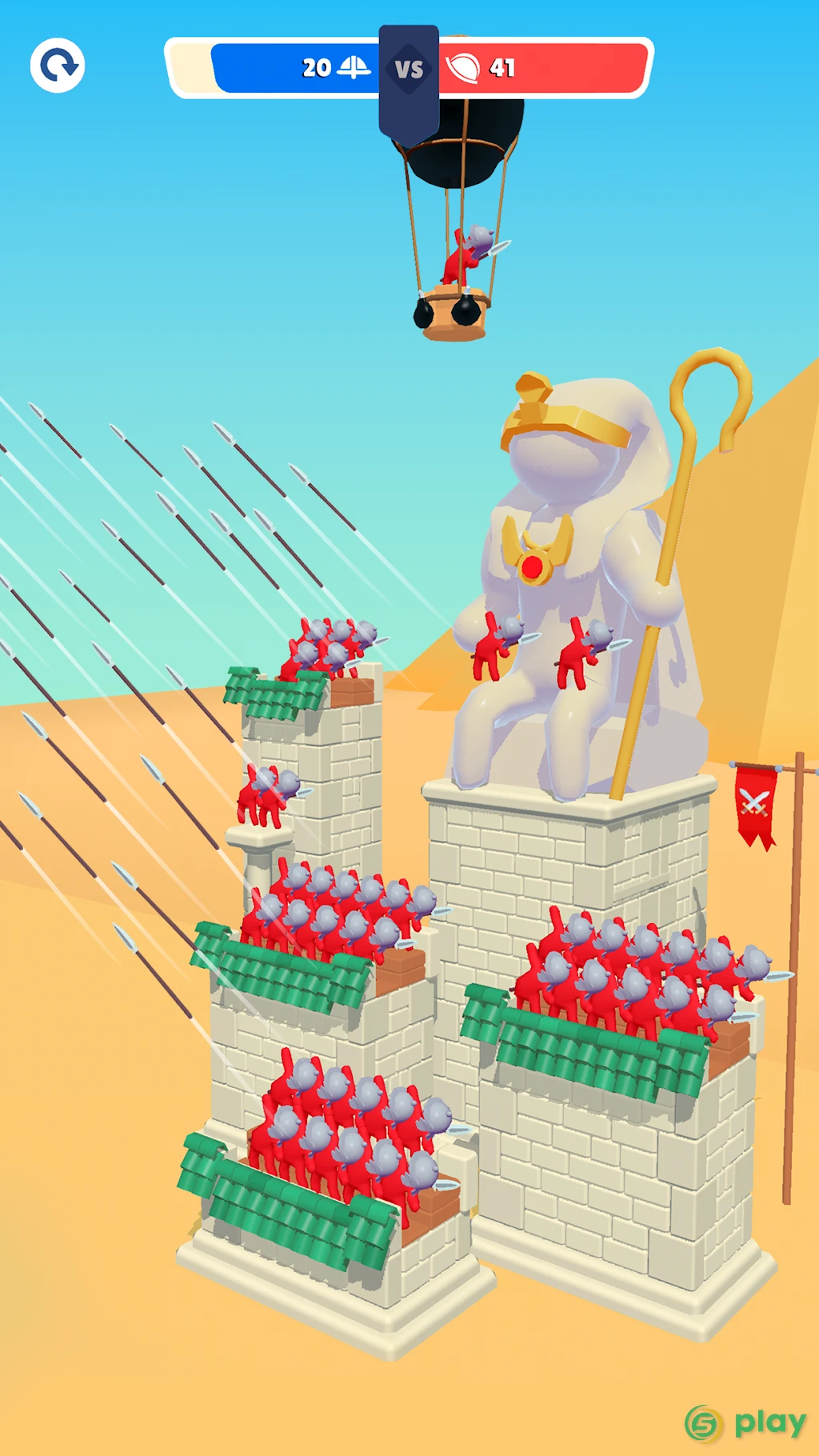 Archery bastions: Захват замка — скриншот 2