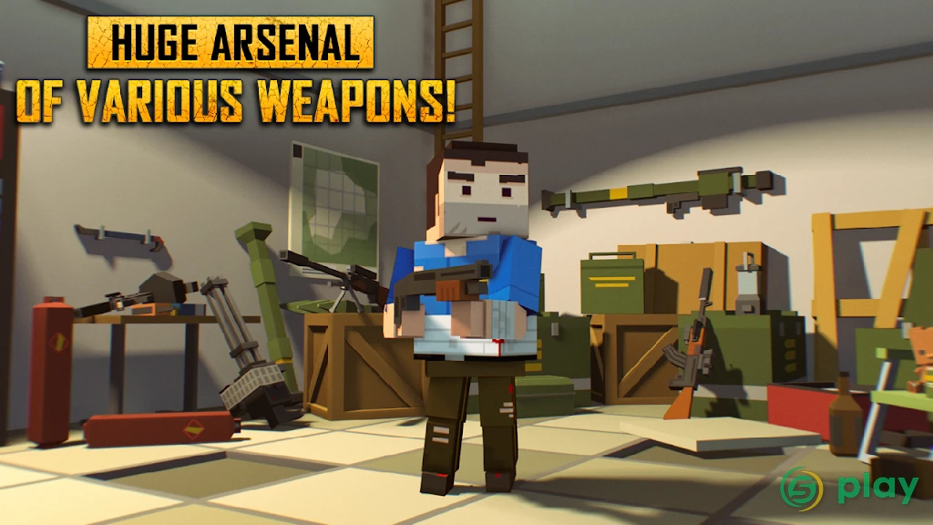URB: Last Pixels Battle Royale — скриншот 2