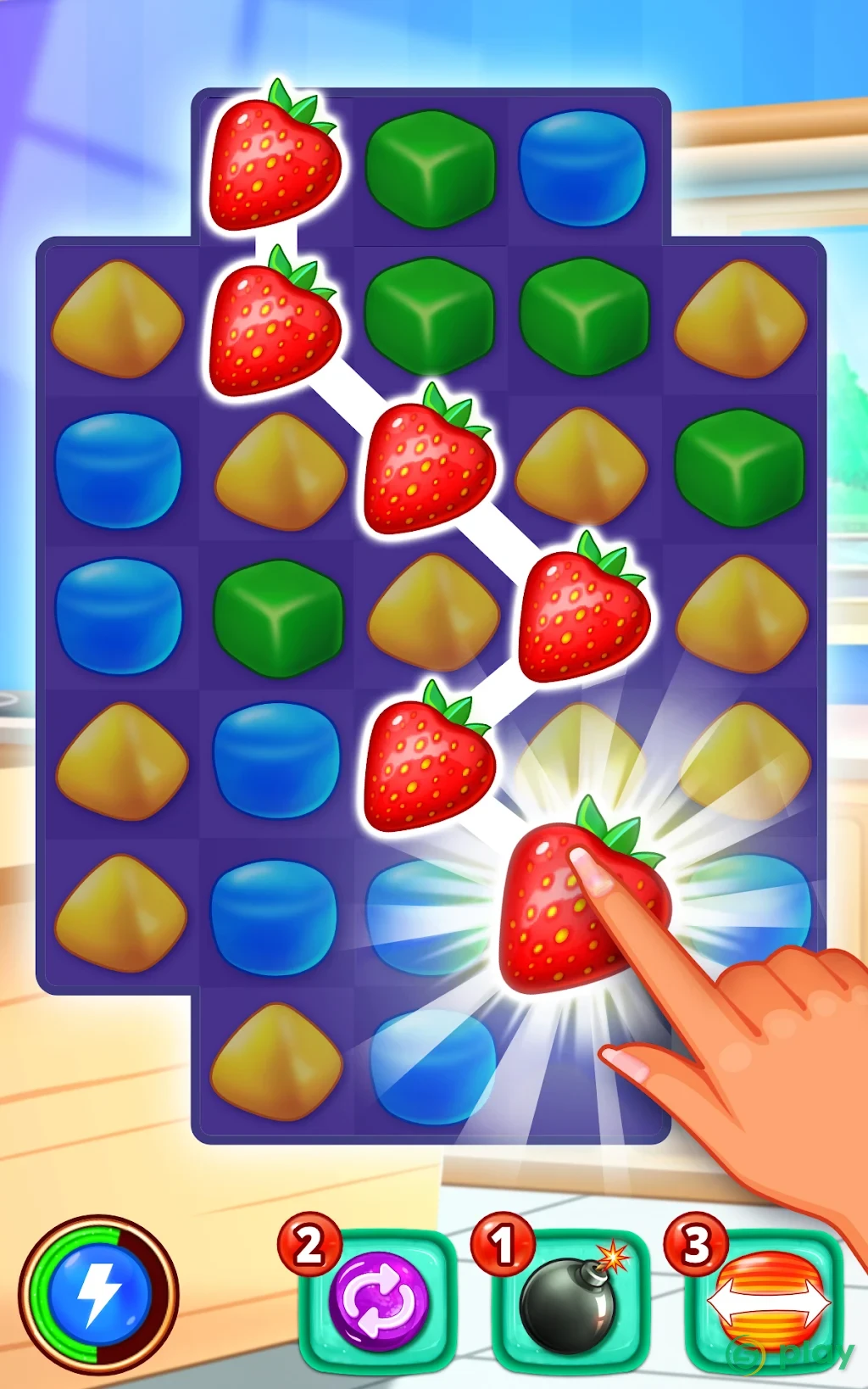 Gummy Paradise - Конфеты — скриншот 1