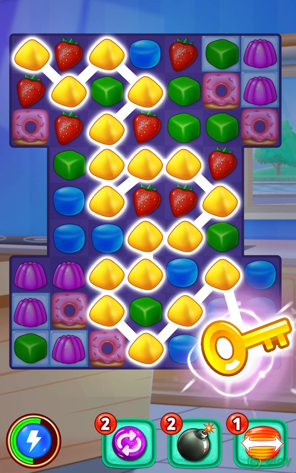 Gummy Paradise - Конфеты — скриншот 3