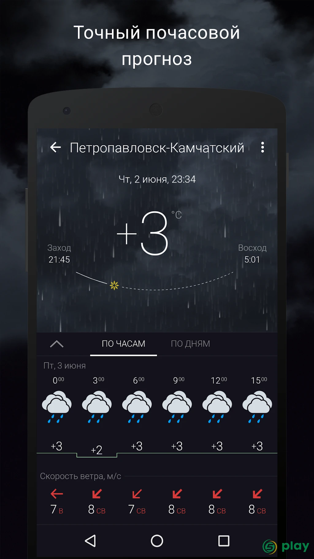 Gismeteo — скриншот 2