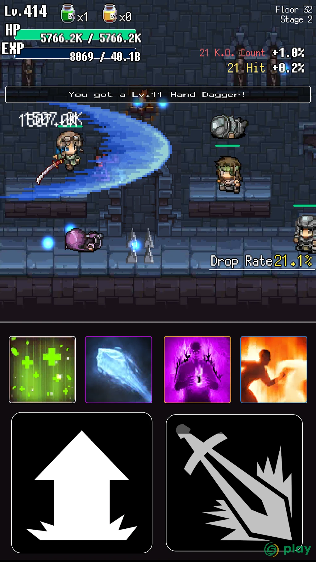 Hack & Slash Hero - Pixel Action RPG — скриншот 8