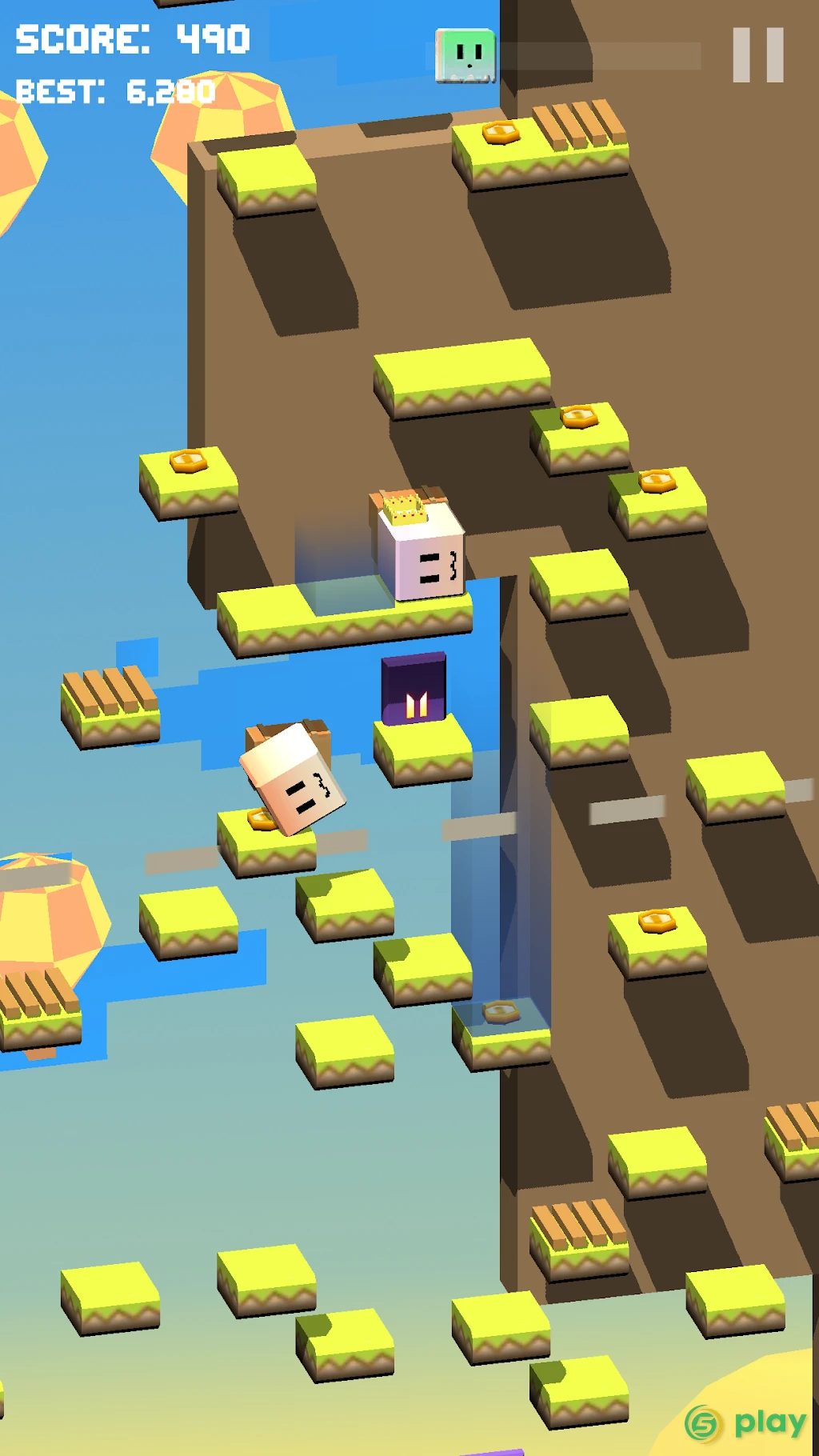 Super Drop Land — скриншот 2