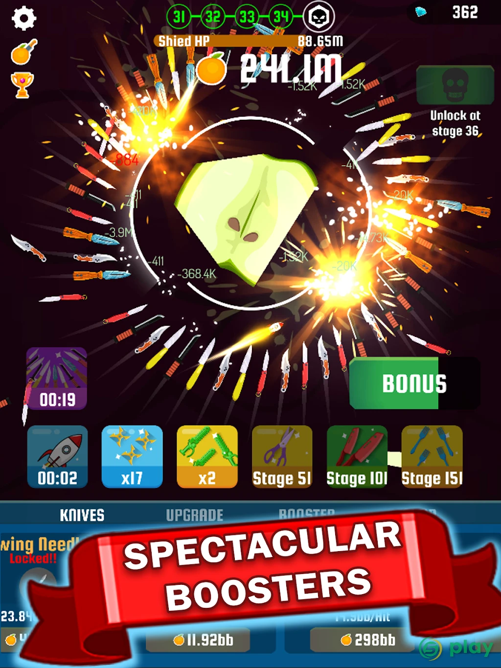 Idle Knife: Slash The Fruits — скриншот 11