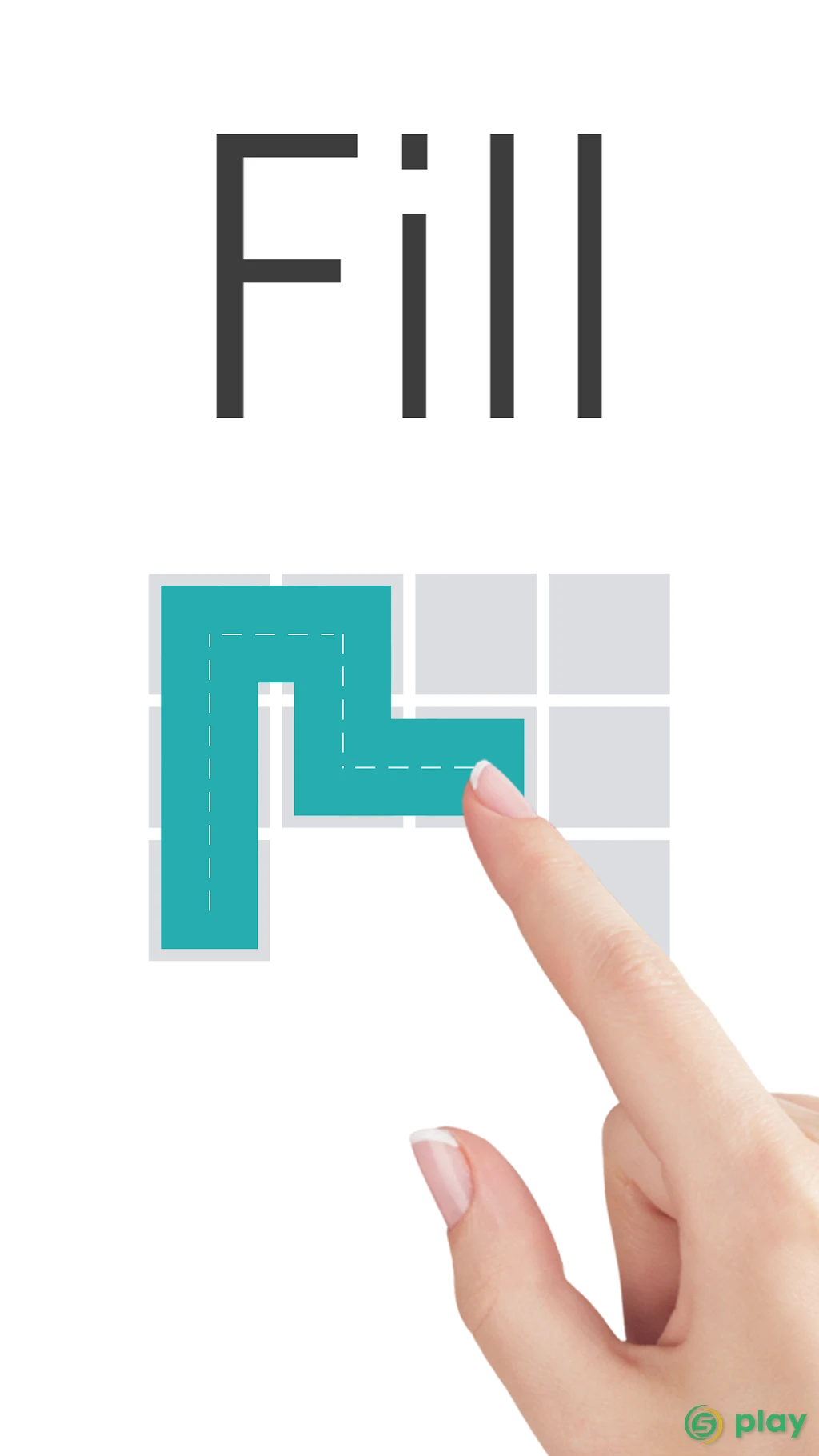 Fill - one-line puzzle game — скриншот 9