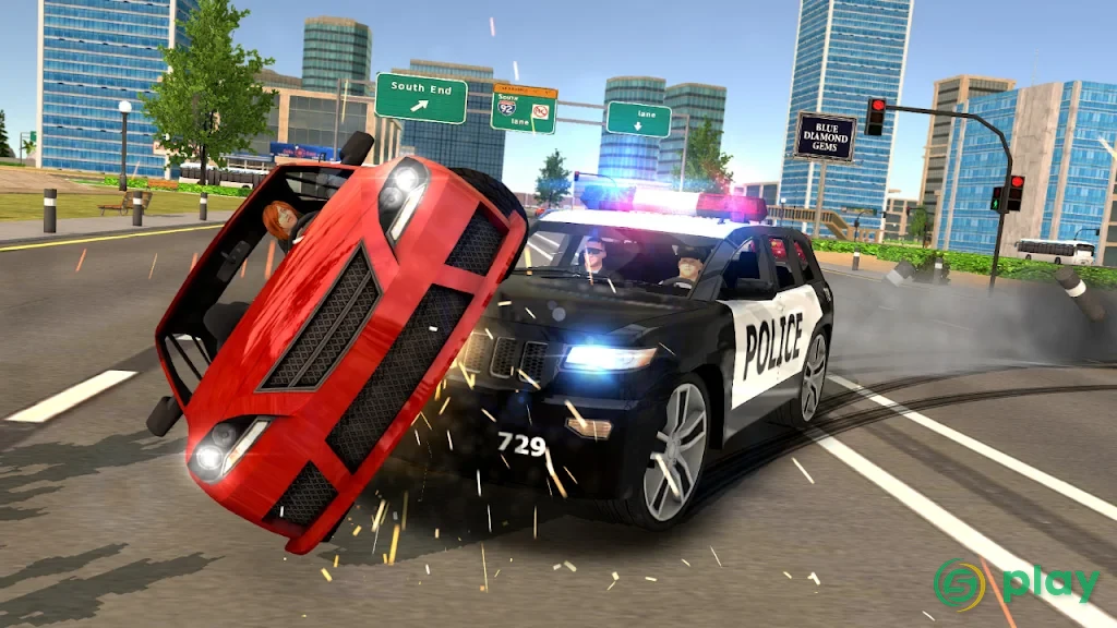 Police Car Chase - Cop Simulator — скриншот 3