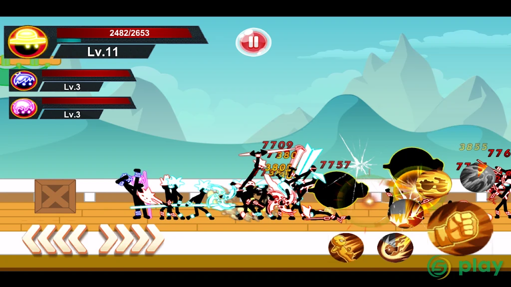 Stickman Hero - Pirate Fight — скриншот 2