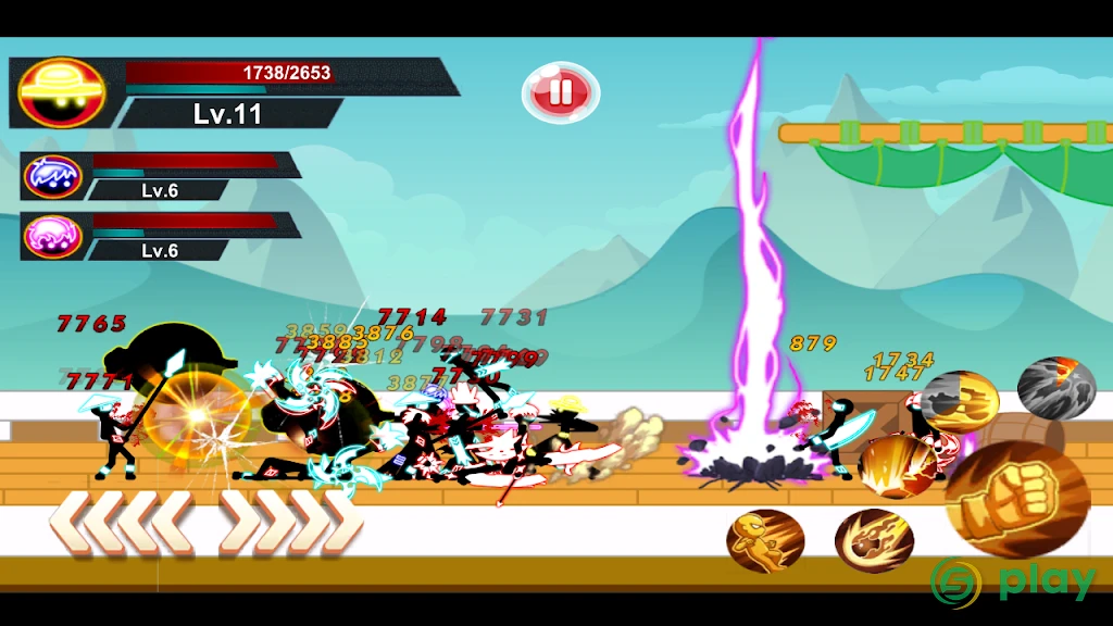 Stickman Hero - Pirate Fight — скриншот 3