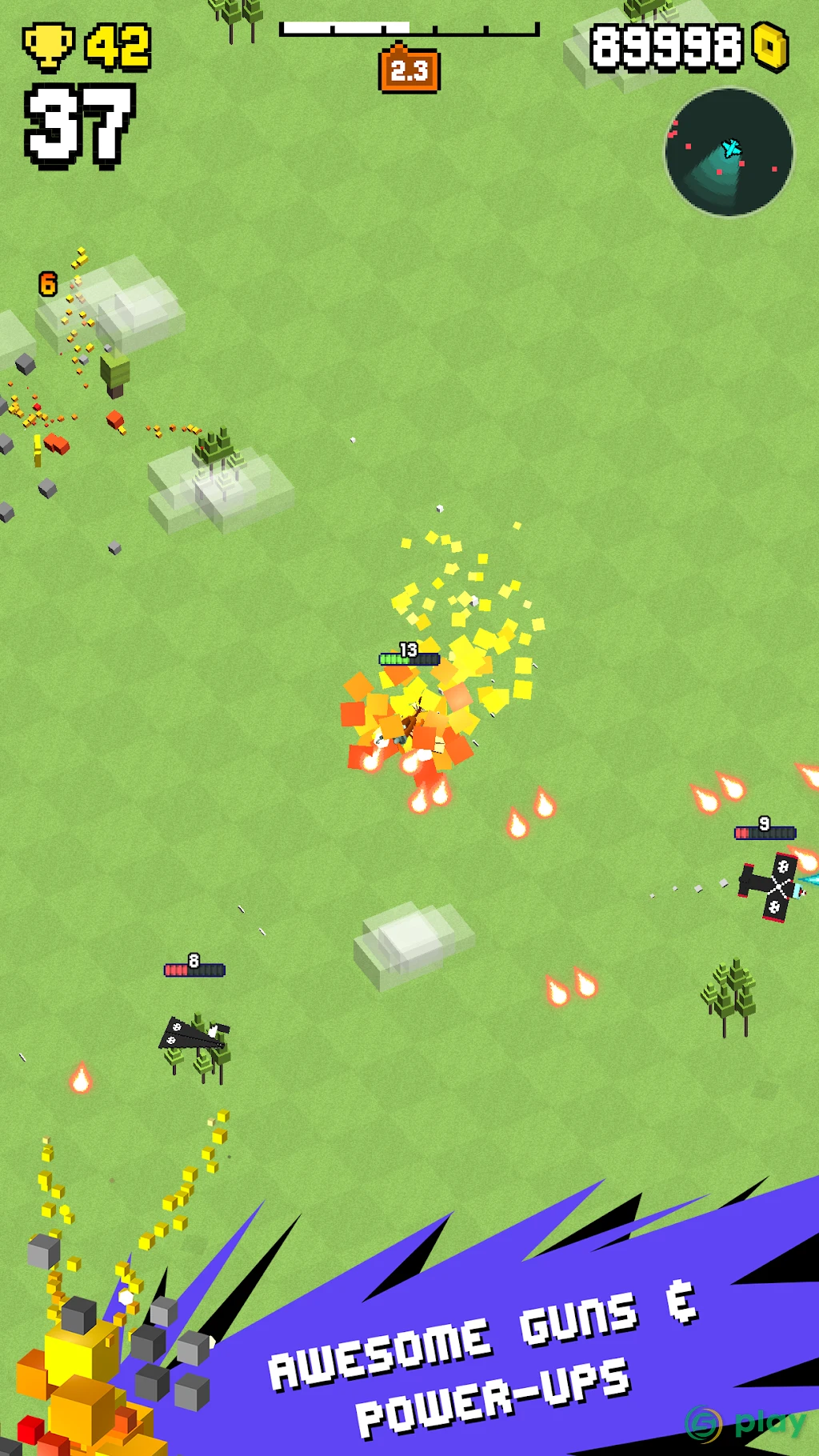 Wingy Shooters - Endless Arcade Flyer — скриншот 2