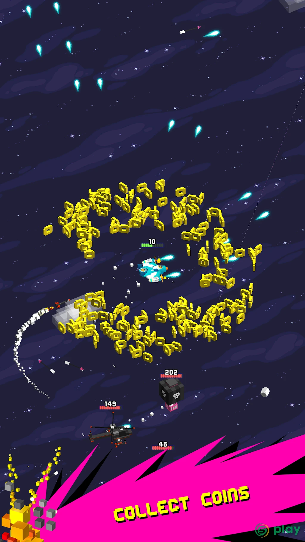 Wingy Shooters - Endless Arcade Flyer — скриншот 4