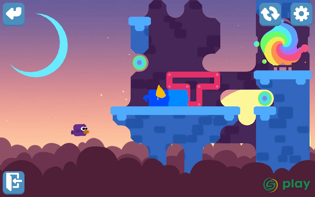 Snakebird Primer — скриншот 9