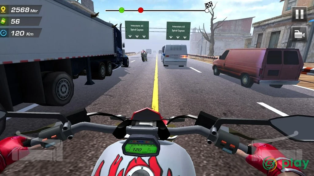 Highway Moto Rider 2 — скриншот 2