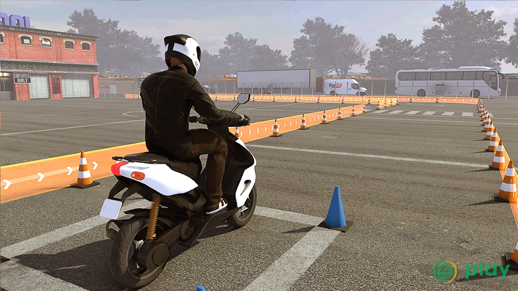 Moto Driving School — скриншот 1