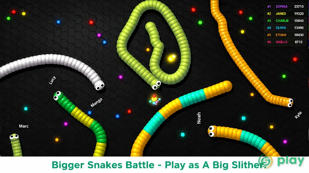 Slithering Snake.io — скриншот 2