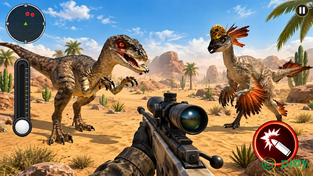 Dinosaur Battle Simulator — скриншот 4
