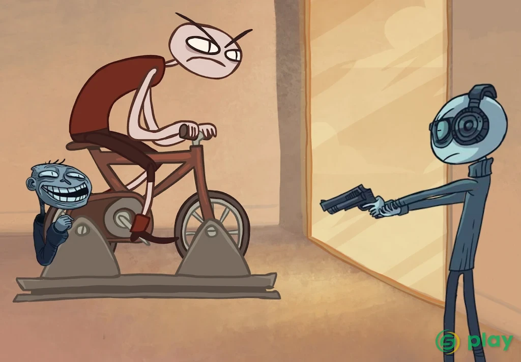 Troll face Quest Sports puzzle — скриншот 6