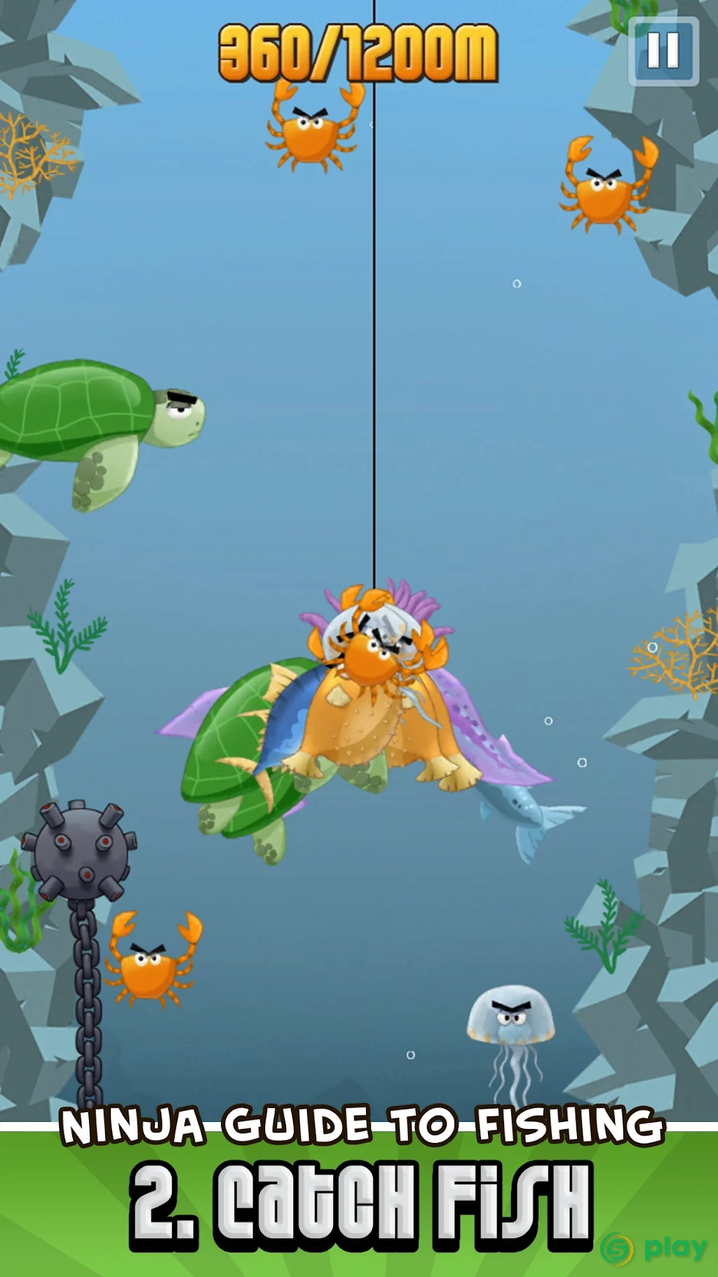 Ninja Fishing — скриншот 6